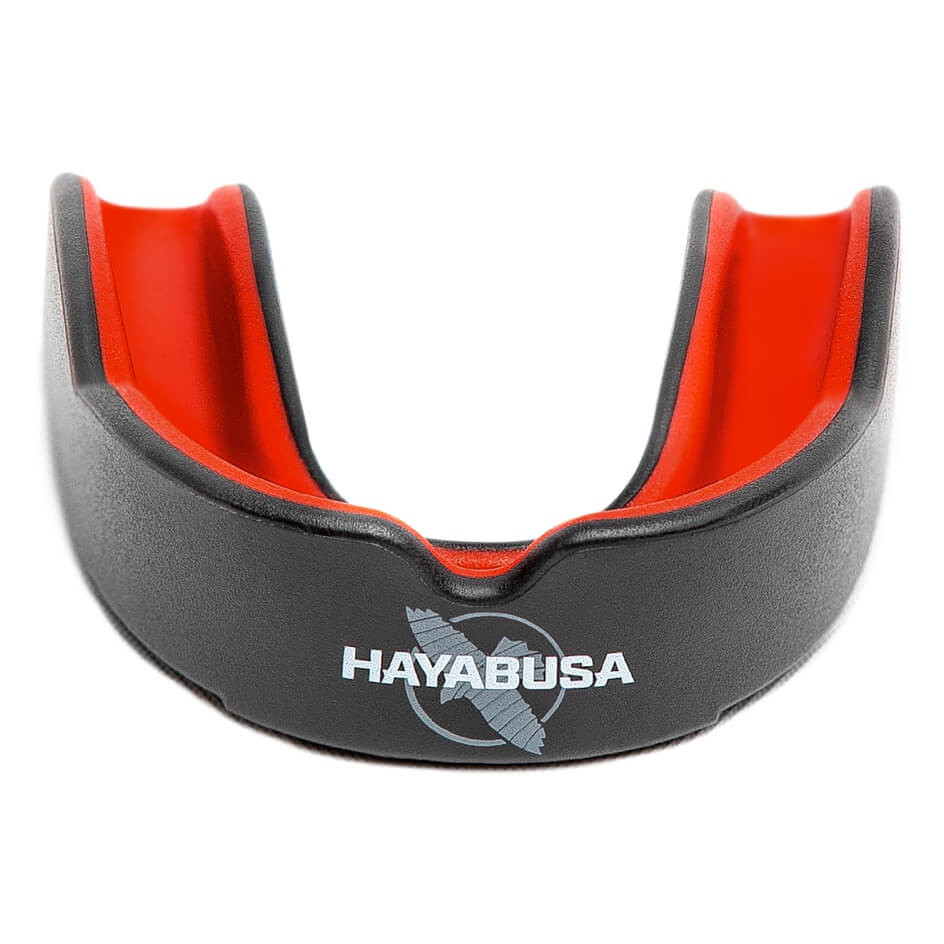 Hayabusa Mouthguard Combat, Black-Red