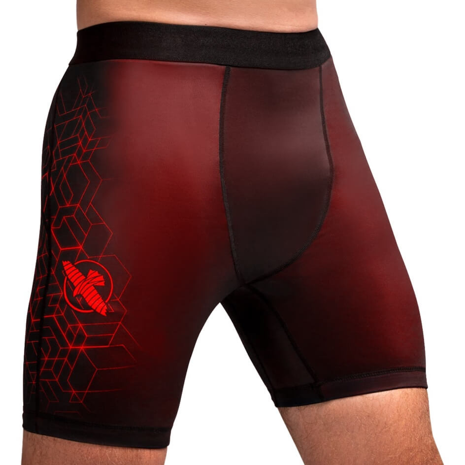 Hayabusa Compression Shorts Geo, Red