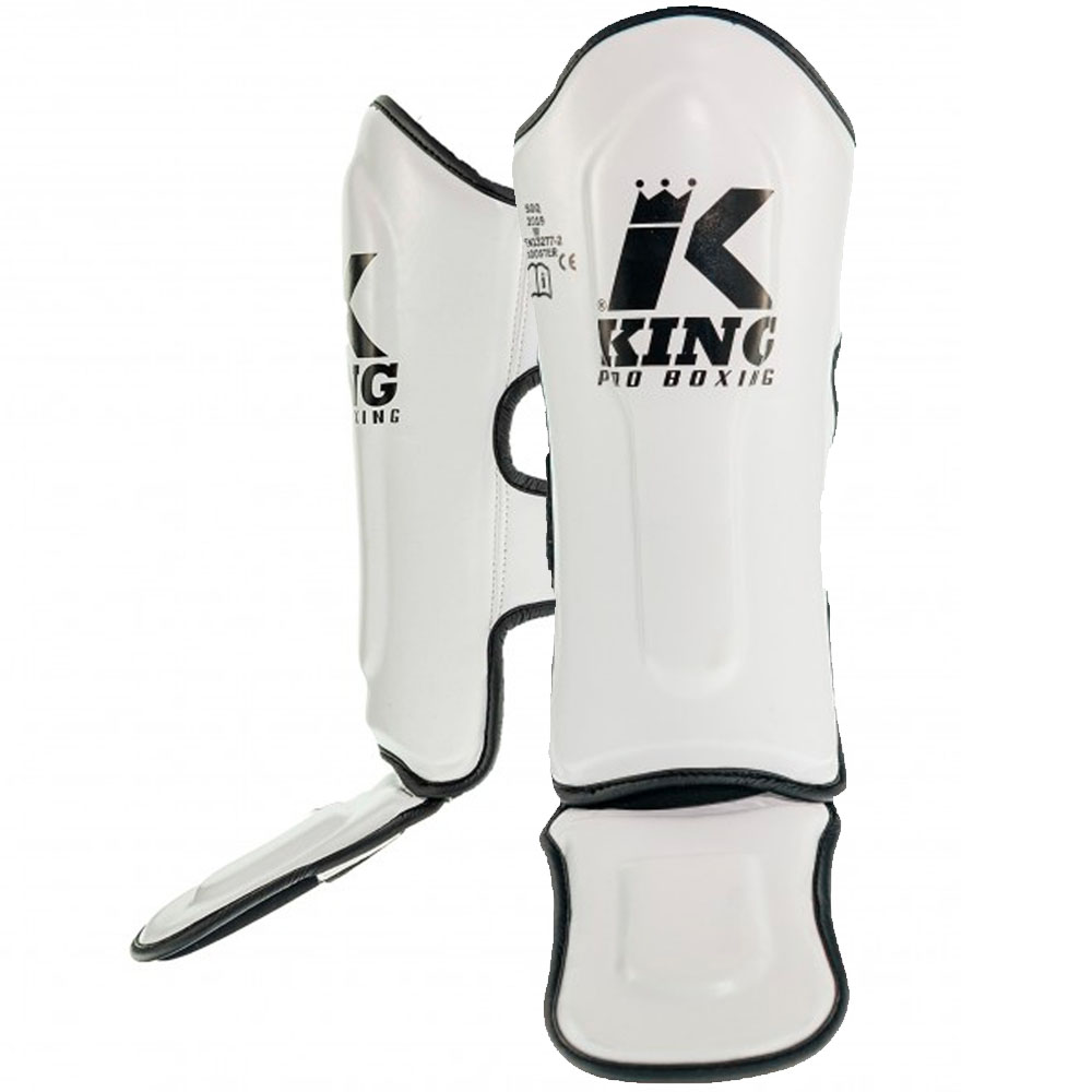 King Pro Boxing Schienbeinschoner Revo Kids, Weiß