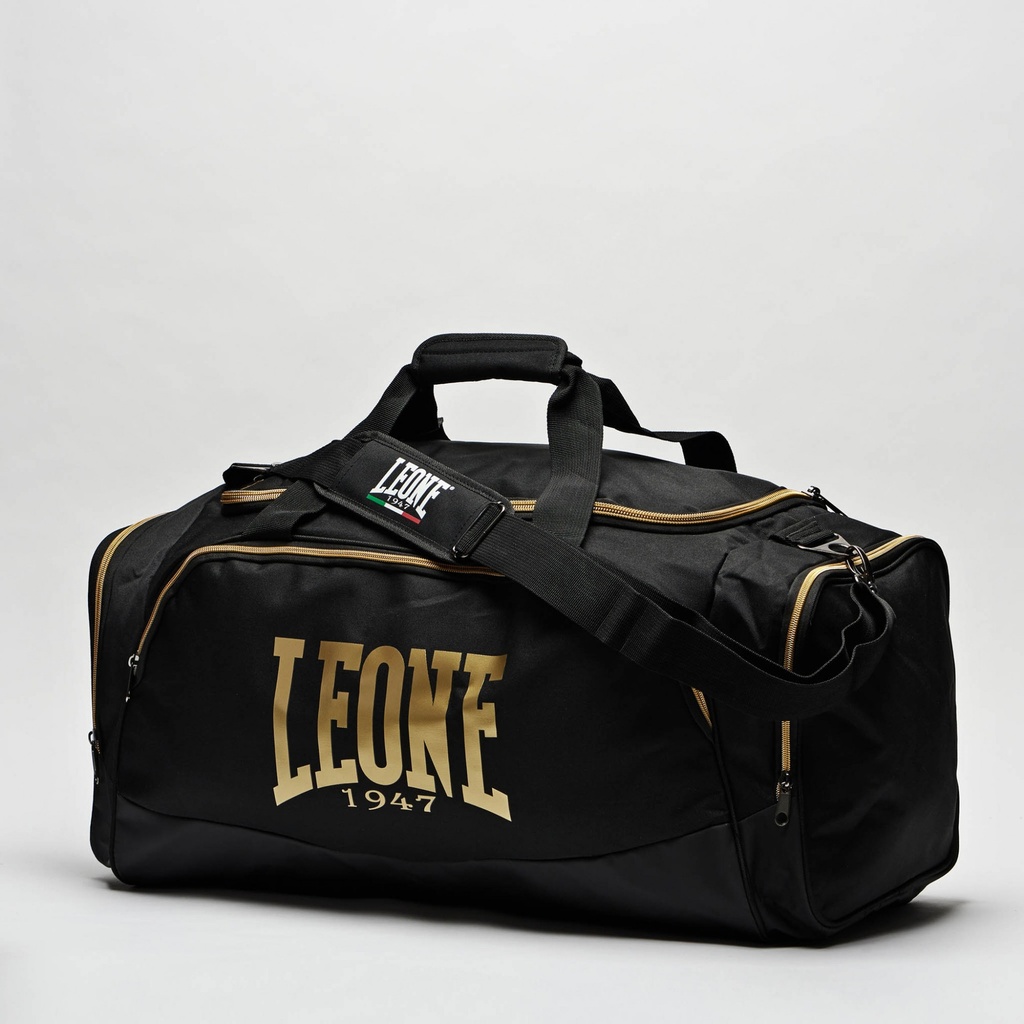 Leone Gym Bag Pro, Black-Gold