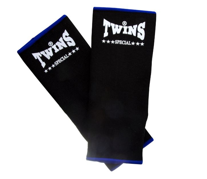 Twins Fußbandagen, Schwarz-Blau