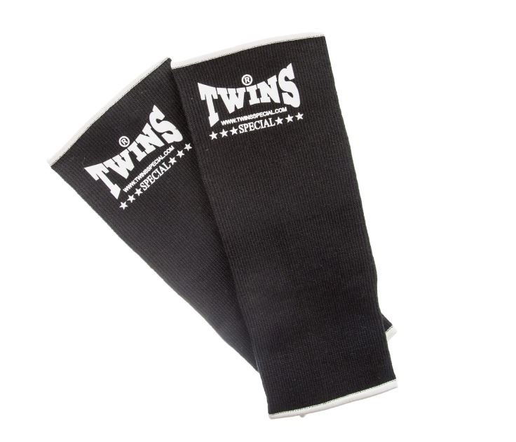 Twins Ankle Guards, Black-White