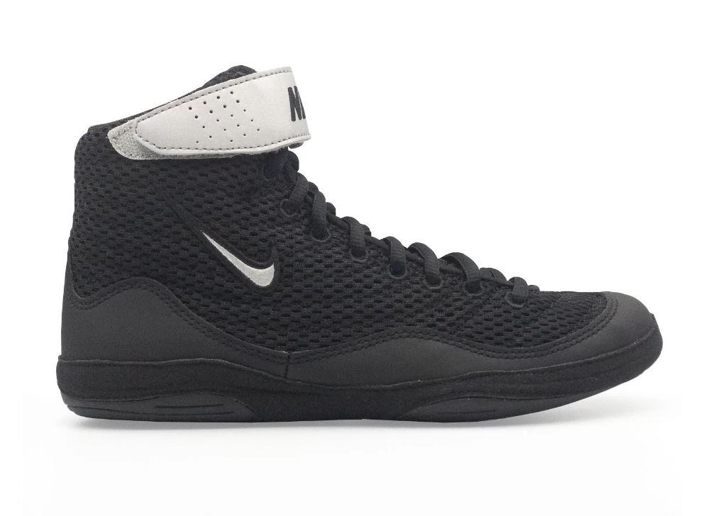 Nike Wrestling Shoes Inflict 3, Black-Silver