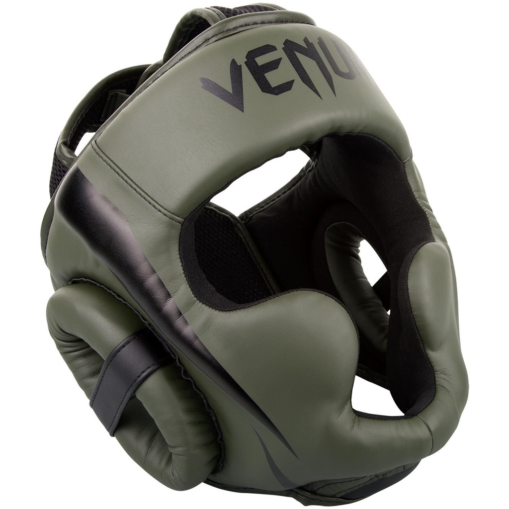 Venum Head Guard Elite, Khaki-Black