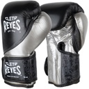 Cleto Reyes Boxhandschuhe High Precision, Schwarz-Silber