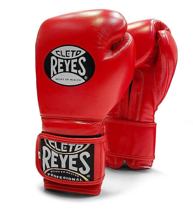 Cleto Reyes Boxhandschuhe Training Velcro, Rot