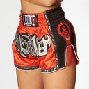 Leone Muay Thai Shorts Bangkok, Red-Black