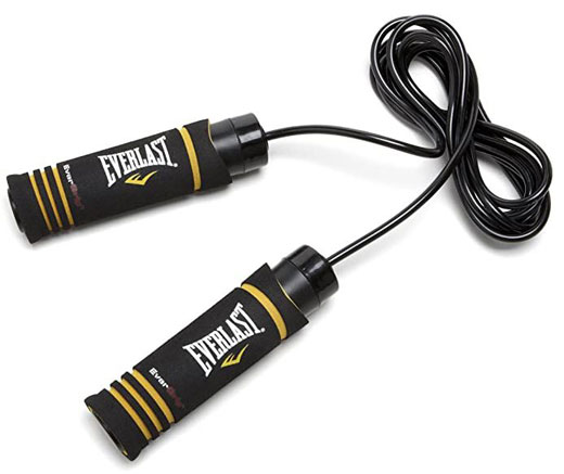 Everlast Jump Rope Fit Weighted, Black