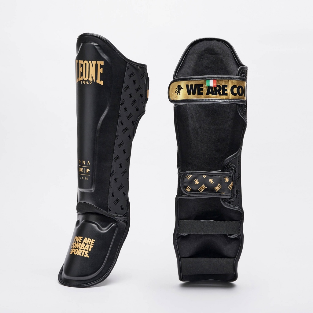 Leone Shin Guards DNA, Black-Gold