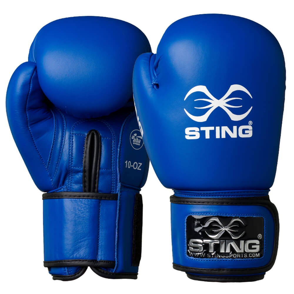 Sting Boxhandschuhe IBA Competition, Blau