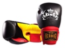 Top King Boxing Gloves Super Air, Black-Yellow-Red