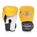 Top King Boxing Gloves Super Air, Yellow-Black-White