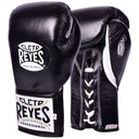 Cleto Reyes Boxhandschuhe Profight Safetec mit Schnürung, Schwarz