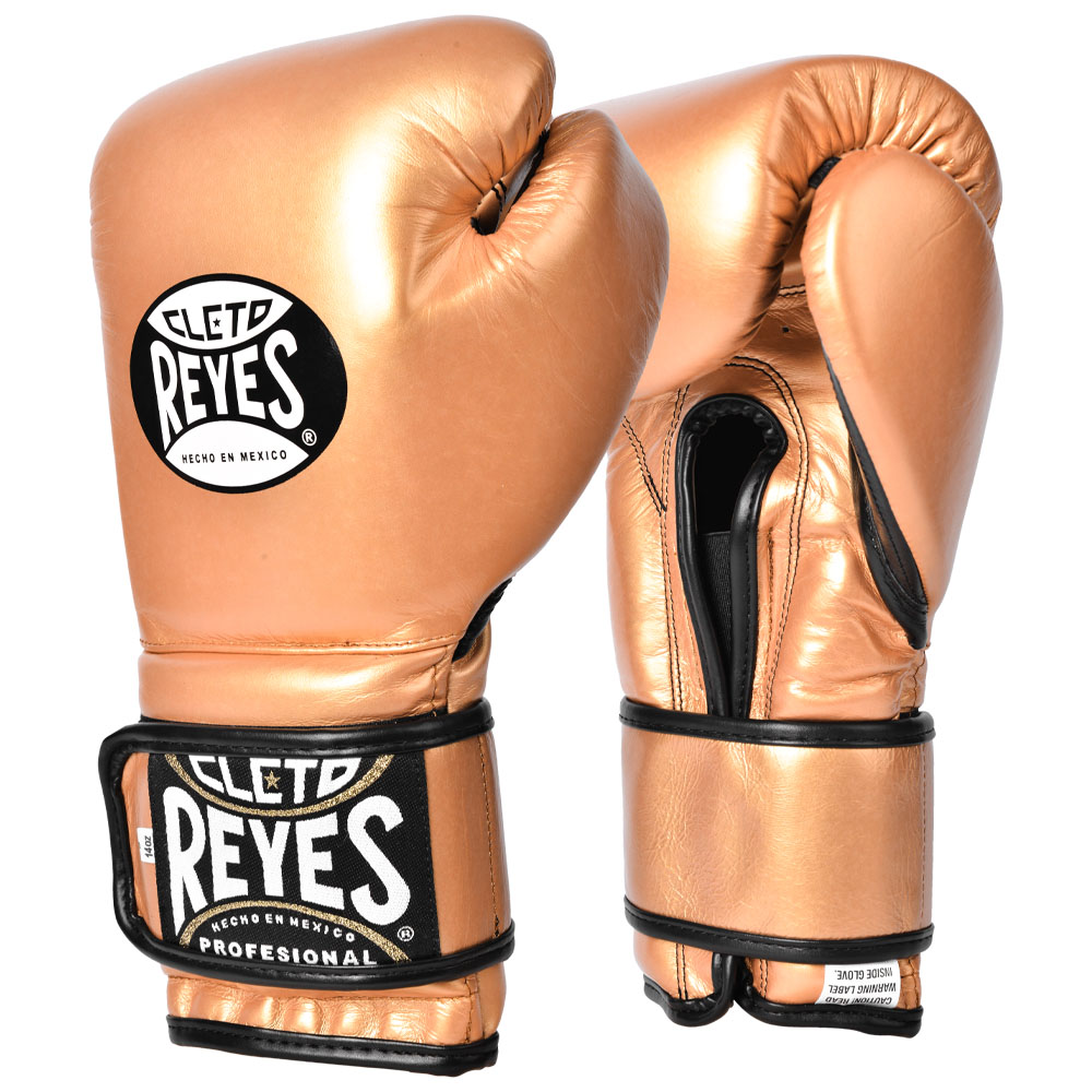 Cleto Reyes Boxhandschuhe Training Velcro, Roségold