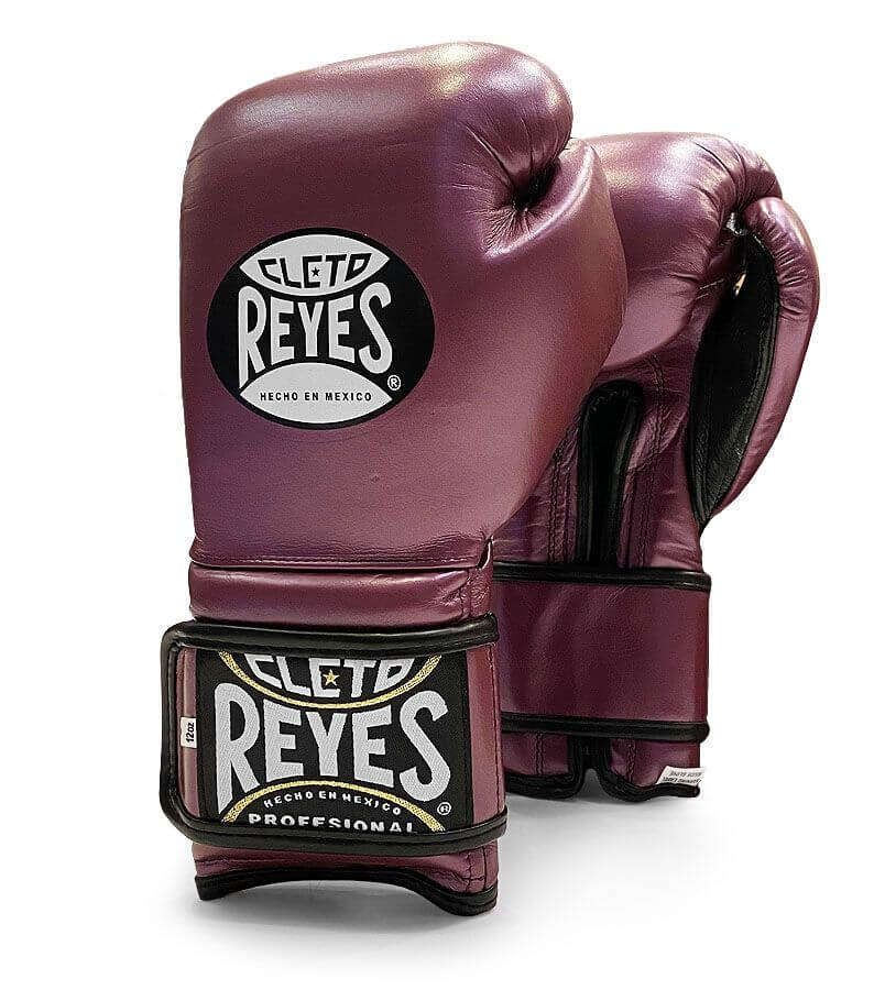 Cleto Reyes Boxhandschuhe Training Velcro, Violett