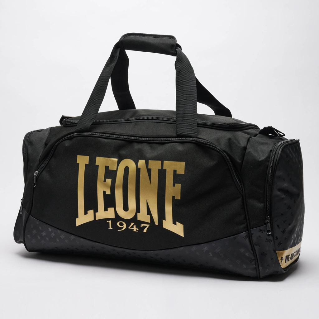 Leone Sporttasche DNA Big, Schwarz-Gold