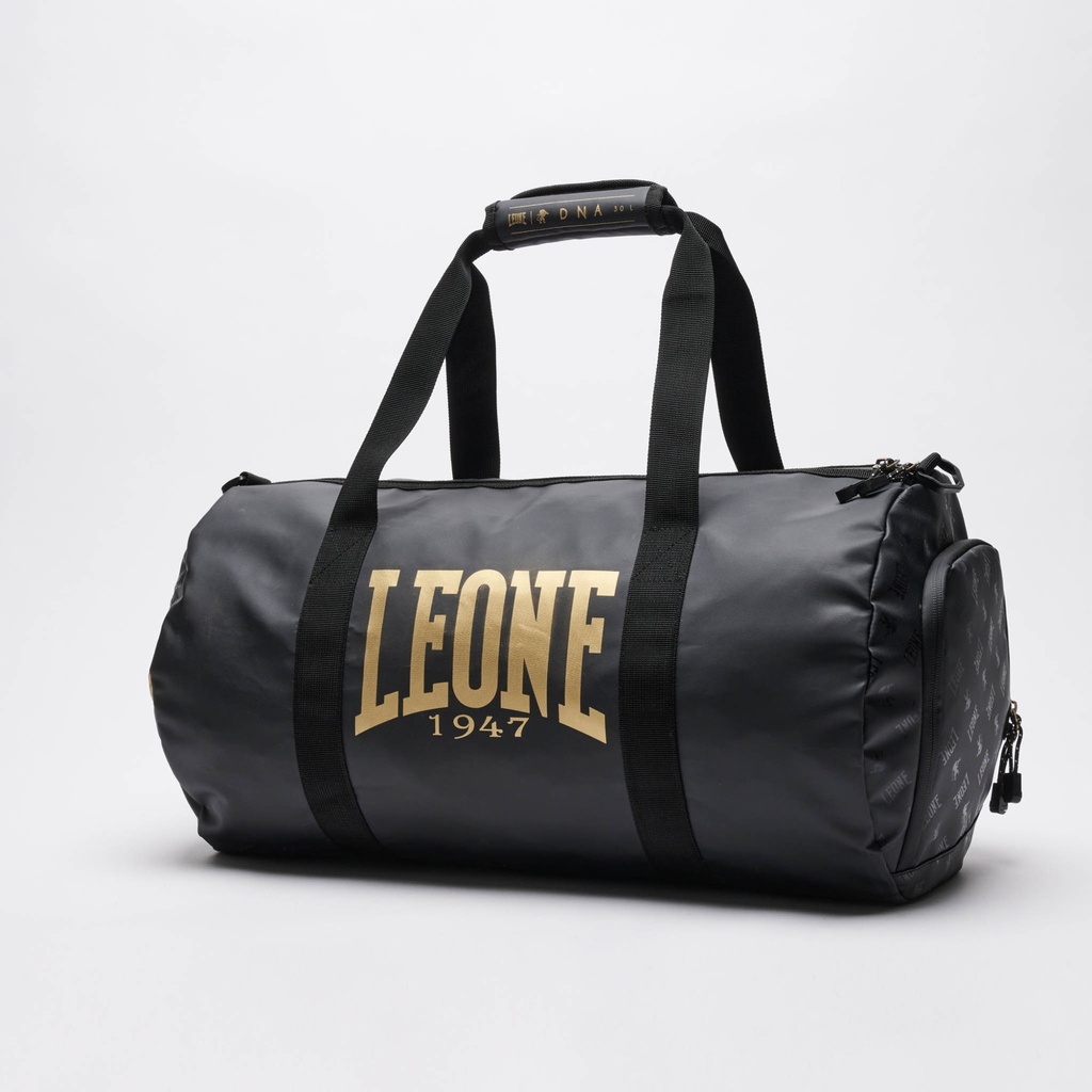 Leone Gym Bag DNA Small, Black-Gold