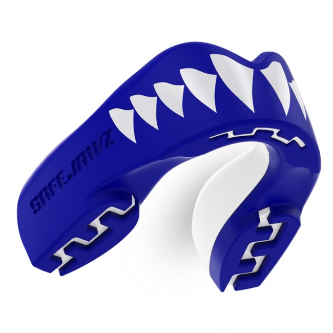 Safejawz Mouthguard Extro Serie Shark, Blue