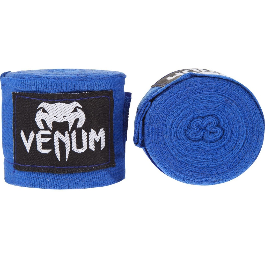 Venum Boxbandagen 4,5m Halbelastisch, Blau