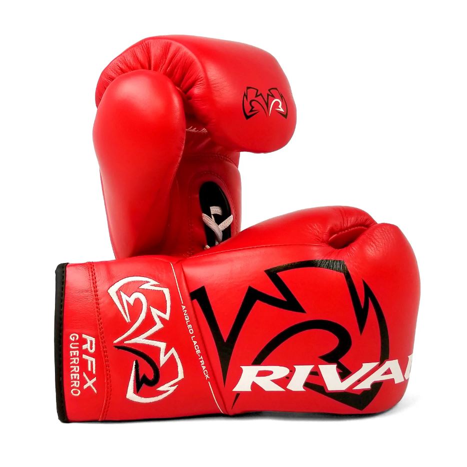 Rival Boxhandschuhe RFX-Guerrero Pro Fight HDE-F mit Schnürung, Rot