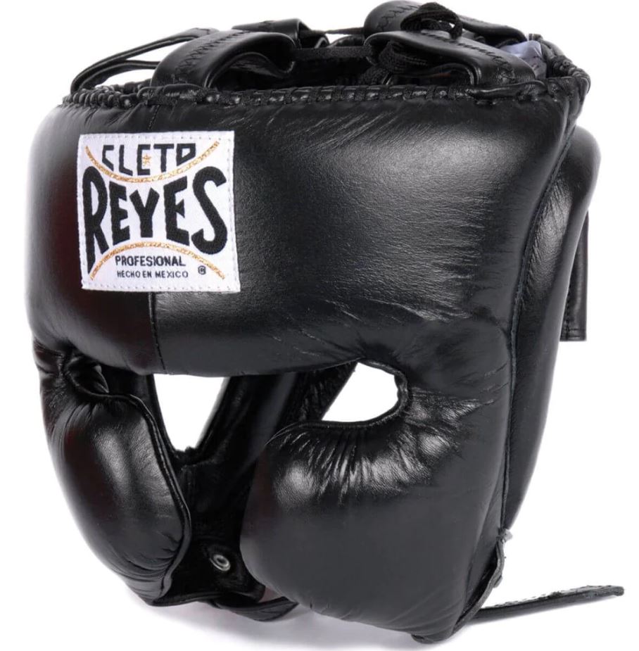 Cleto Reyes Head Guard with Cheek Protection, Black