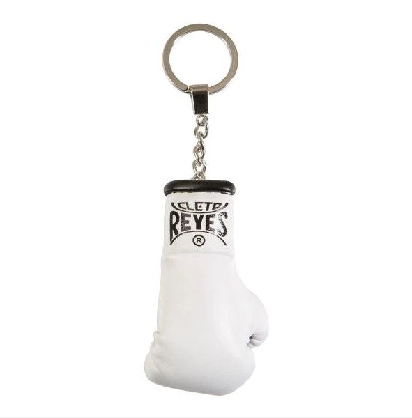 Cleto Reyes Mini Boxing Glove Keyring, White