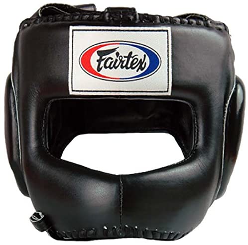 Fairtex Kopfschutz Full Face HG4, Schwarz