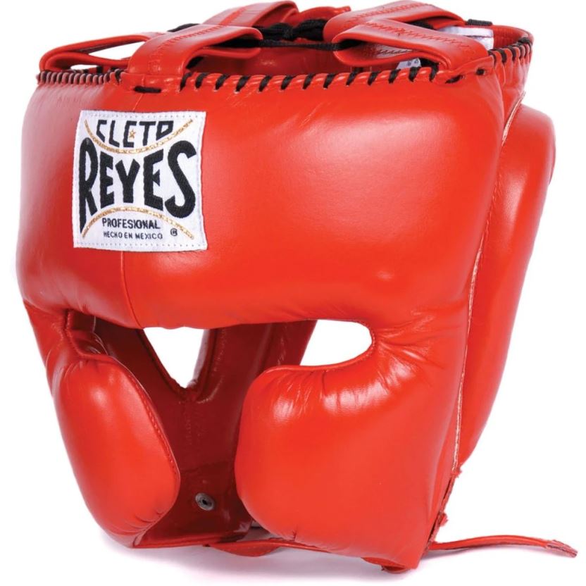 Cleto Reyes Kopfschutz mit Jochbeinschutz, Rot