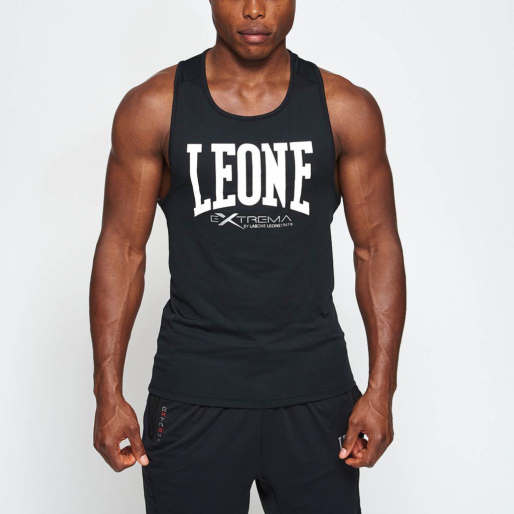 Leone Tank Top Logo, Schwarz