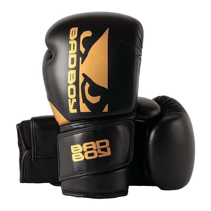 Bad Boy Boxing Gloves Zeus II, Black-Gold