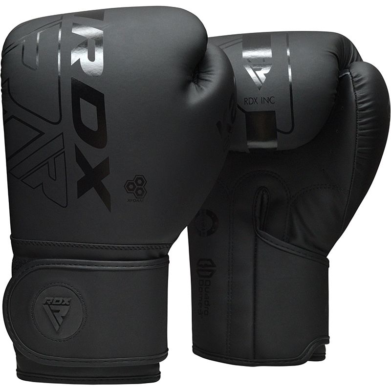 RDX Boxing Gloves F6, Black