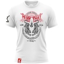 8Weapons T-Shirt Sak Yant Tigers, White