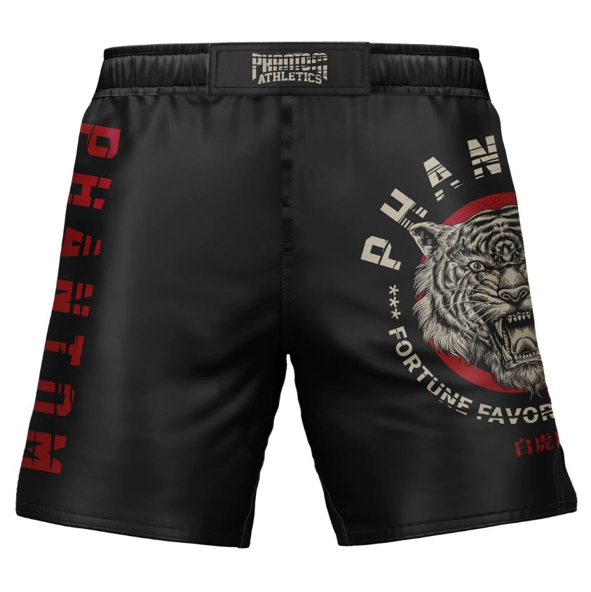 Phantom Fight Shorts Evo Tiger Unit, Schwarz