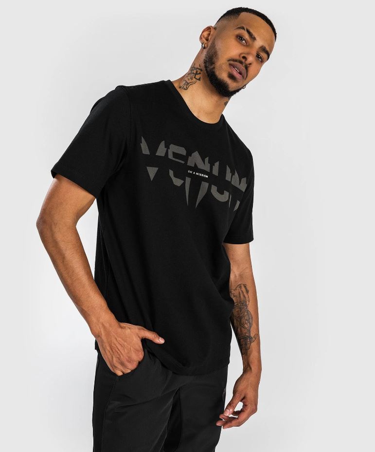 Venum T-Shirt On Mission, Black