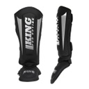 King Pro Boxing Schienbeinschoner Revo, Schwarz-Silber