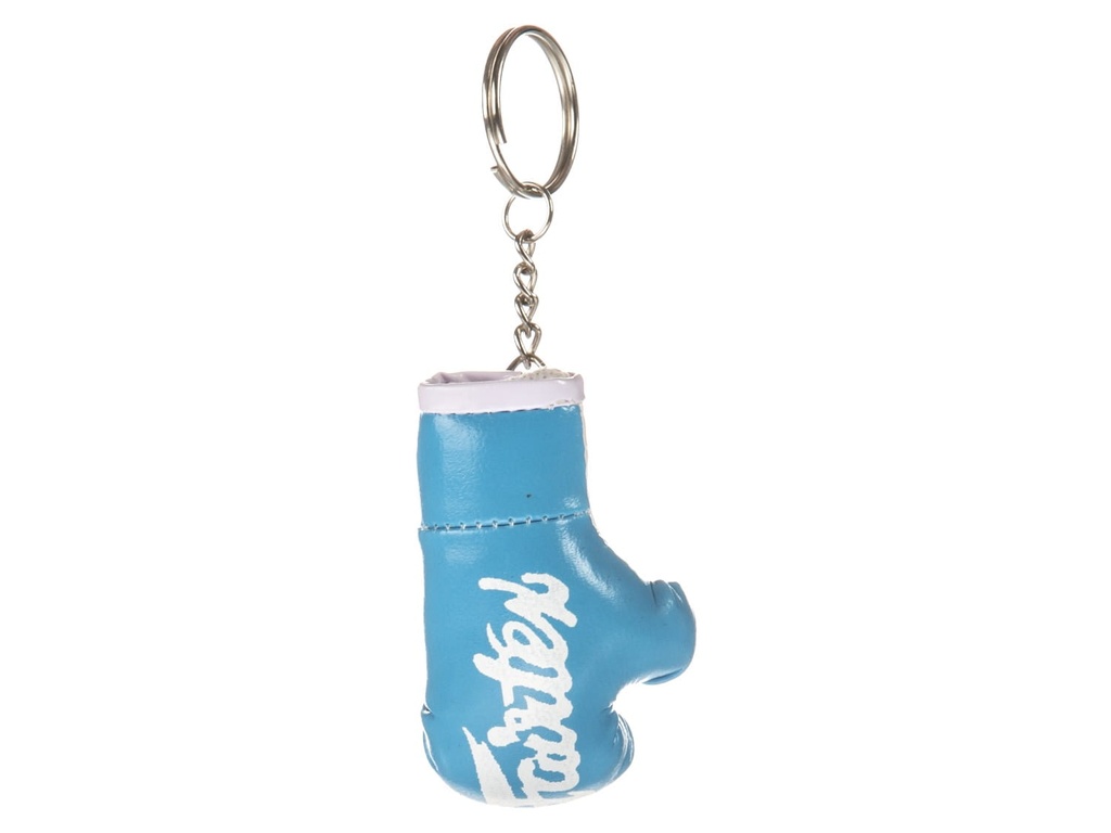 Fairtex Mini Boxing Glove Keyring KC1, Light Blue