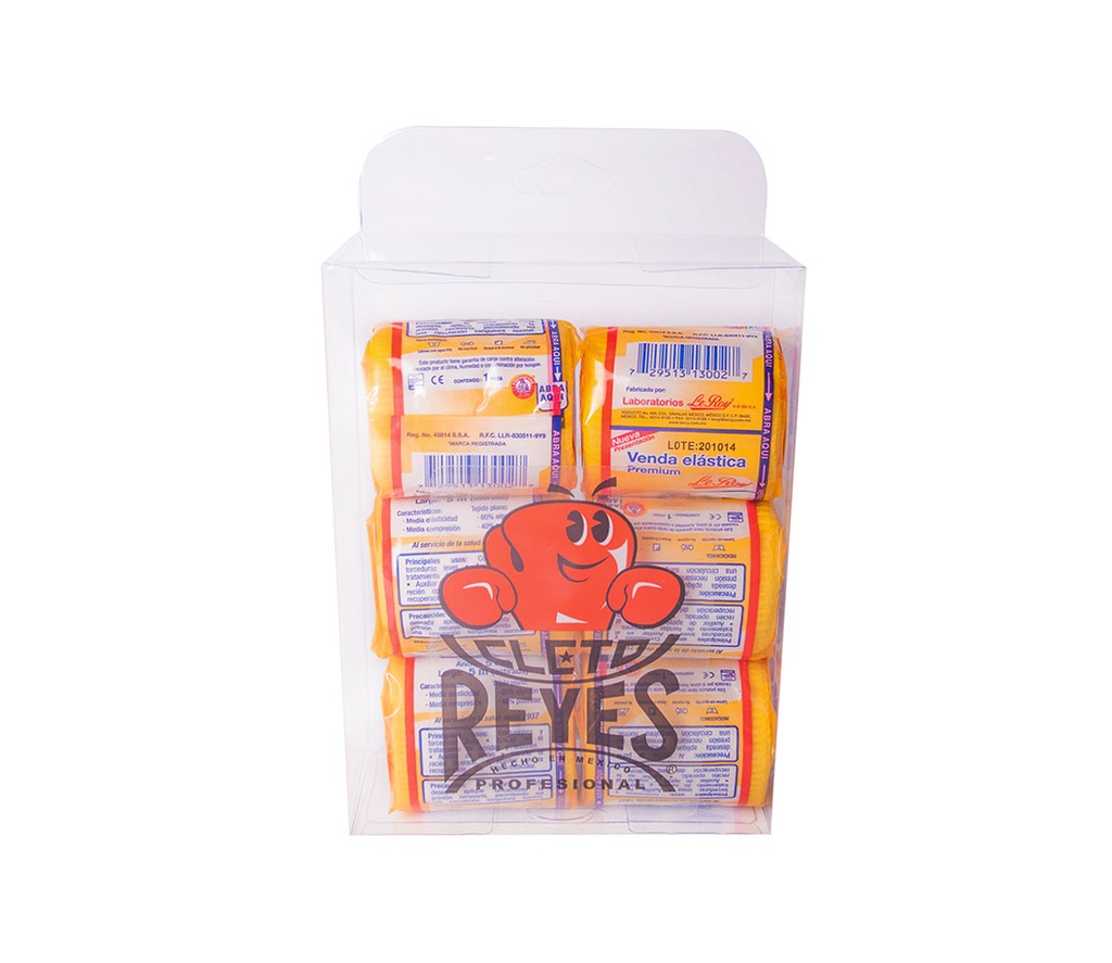 Cleto Reyes Gauze Le Roy 6 Rollen Pack, Weiß