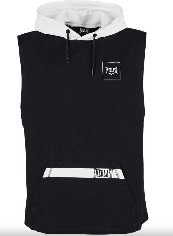 Everlast Tank Top Hoodie Palmer, Schwarz