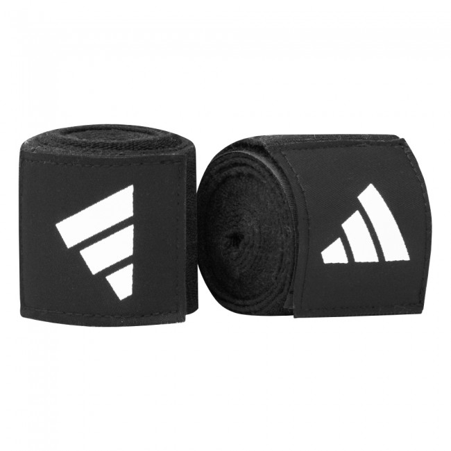 adidas Boxbandagen 3,5m Elastisch IBA Rules, Schwarz