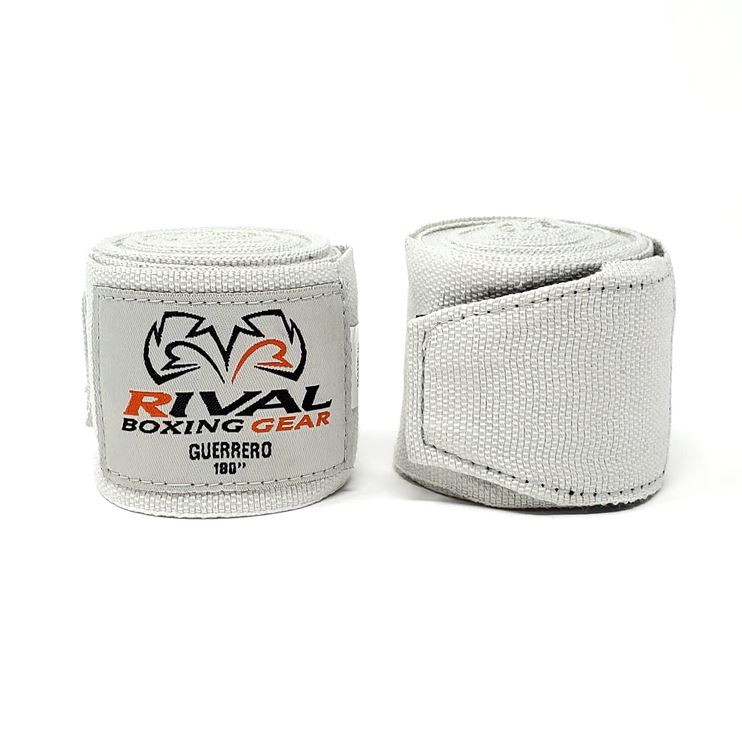 Rival Boxbandagen Guerrero 4,5m, Hellgrau