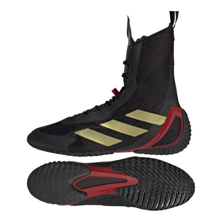 adidas Boxschuhe Speedex Ultra, Schwarz-Rot