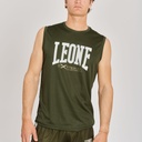 Leone Tank Top Logo, Grün