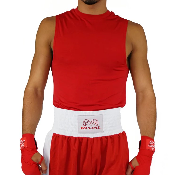 Rival Boxing Tank Top Competition, Red