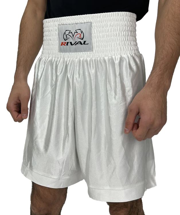 Rival Boxing Shorts Professional Dazzle, White