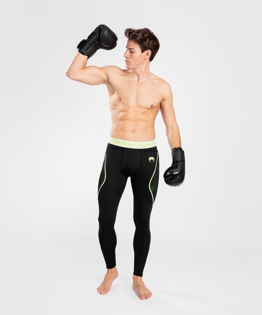 Venum Compression Pants Fusion 3.0, Schwarz-Gelb