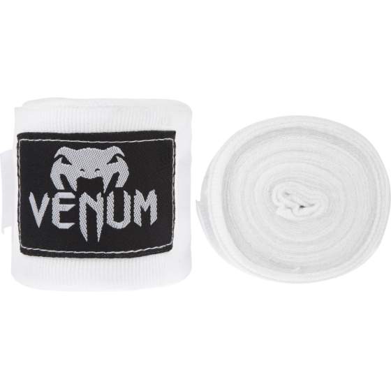 Venum Hand Wraps 4m Semi-Elastic, White