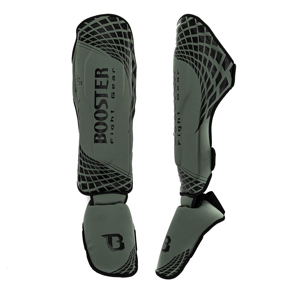 Booster Shin Guards Cube, Khaki