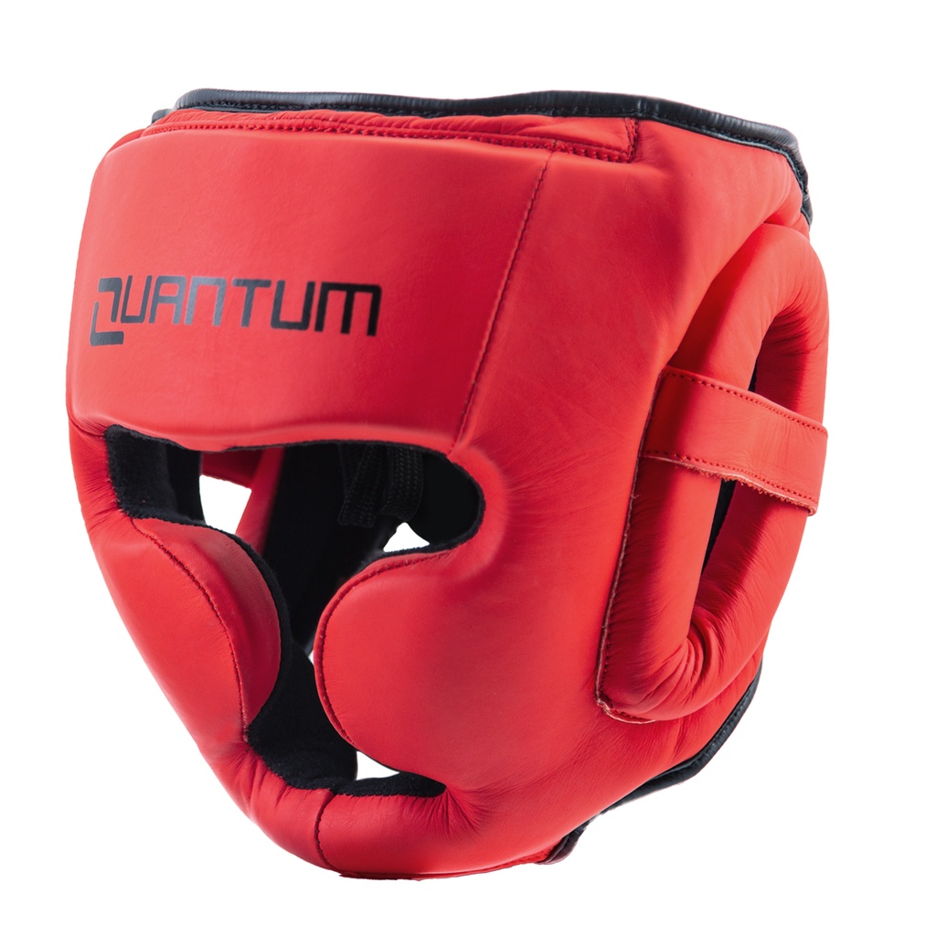 Quantum Head Guard Q2 Leather, Red