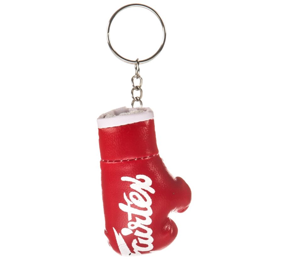 Fairtex Mini Boxing Glove Keyring KC1, Red