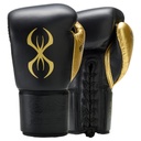 Sting Boxing Gloves Pro Fight Evolution Laces, Black